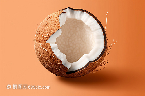 多汁的椰子
